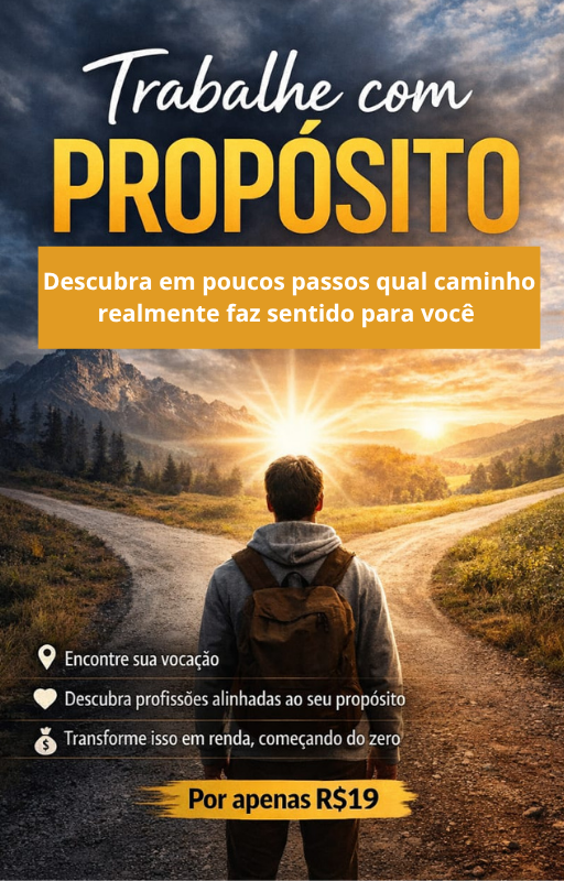 descubra em poucos passos qual caminho realmente faz sentido para você